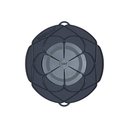 Cookline Kochblume mittel anthrazit