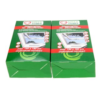 Insektenschutz Dachfenster Fliegen  Velux anthrazit 2 St�ck