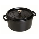 Staub Cocotte rund 18 cm schwarz