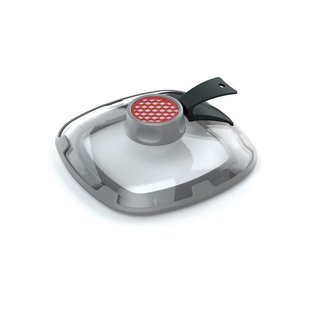 Woll Clean Lid Topf und Pfannendeckel eckig Universaldeckel 24 - 28 cm