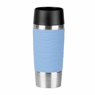 Emsa Thermobecher TravelMug Waves 0,35 Liter in verschiedenen Farben