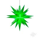 Original Herrnhuter Weihnachtsstern Kunststoff gr�n A1 -...