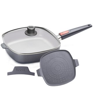 Woll nowo Titanium Induction Pfanne eckig 28 cm 6,5 cm...