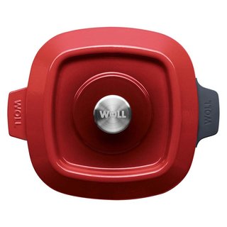 Woll Iron Kasserolle Gusseisen eckig 24 x 24 cm 4,1 Liter