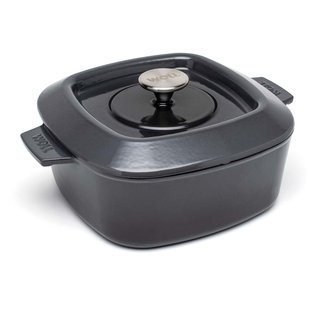 Woll Iron Kasserolle Gusseisen eckig 24 x 24 cm 4,1 Liter