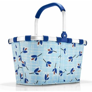 Reisenthel Carrybag Einkaufskorb leaves blue