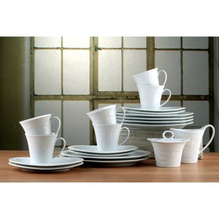 Seltmann Weiden Allegro weiss Kaffeeservice 20 tlg.