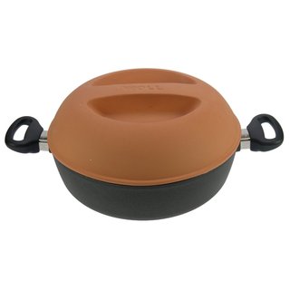 Woll Terracottadeckel rund in mehreren Varianten