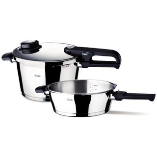 Fissler Schnellkochtopf-Set Vitavit Premium 4,5 + 2,5...