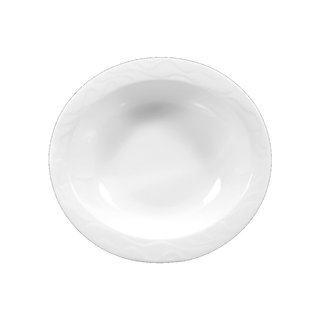 Seltmann Weiden Allegro weiss Schale oval hoch 21 cm