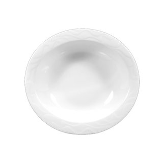 Seltmann Weiden Allegro weiss Schale oval nieder 21 cm